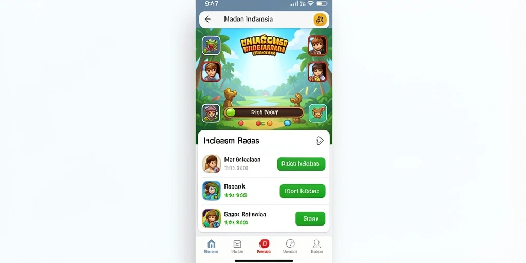 Mode permainan yang bervariasi dan menarik.