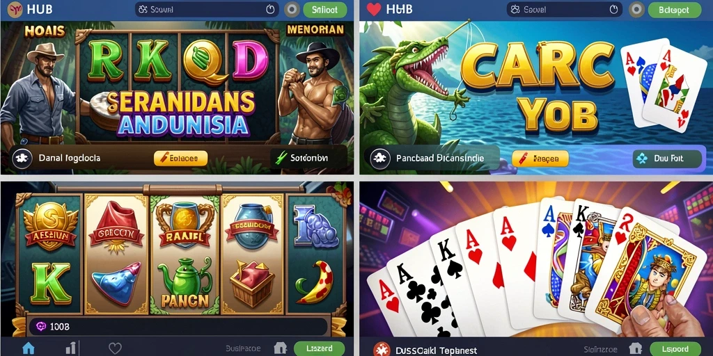 Screenshot dari level terbaru yang menantang.