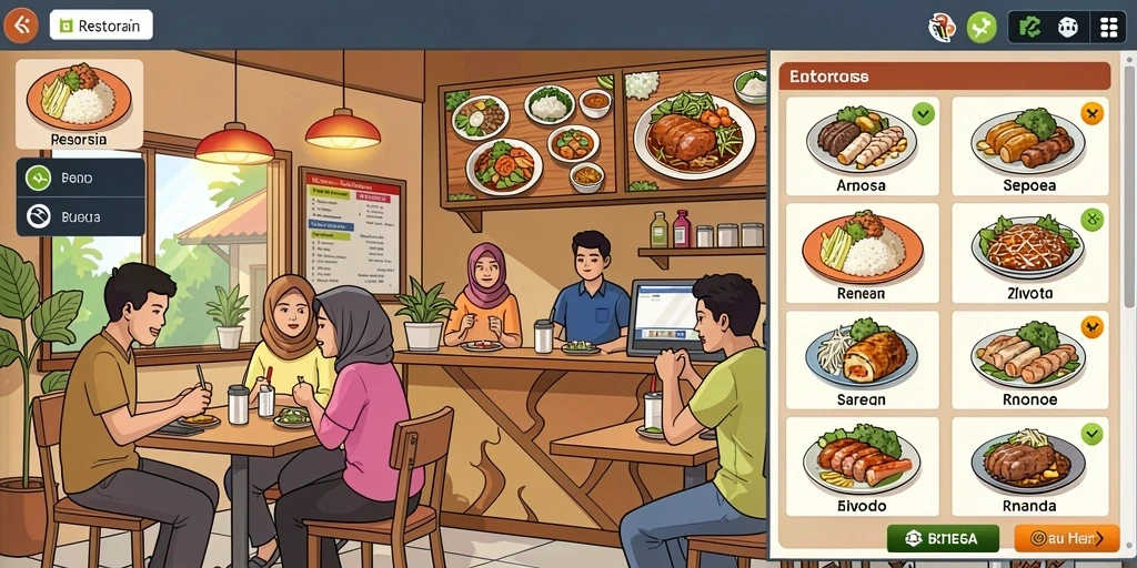 Tampilan antarmuka pengguna yang intuitif dan mudah digunakan.