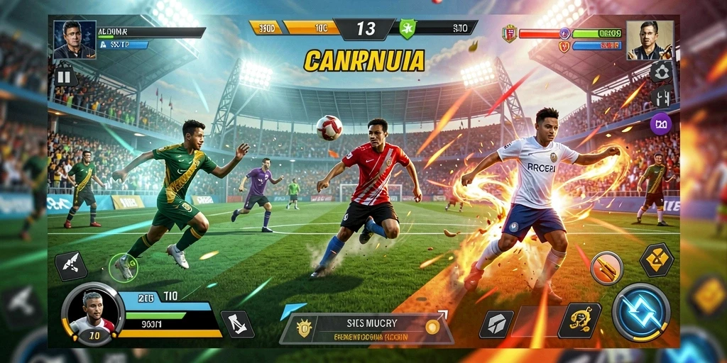 Mode multiplayer yang seru dan kompetitif.