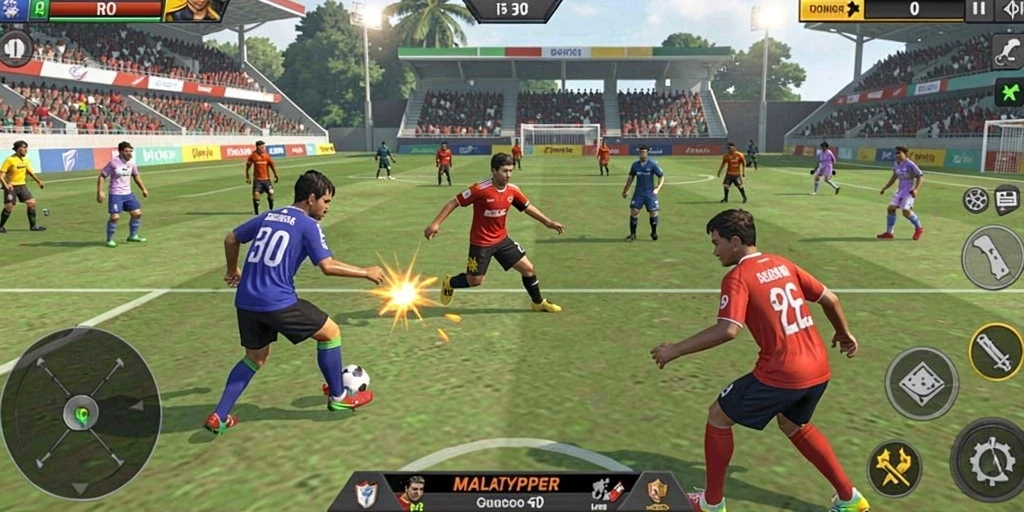 Screenshot dari salah satu level menantang di SELAYAR88.