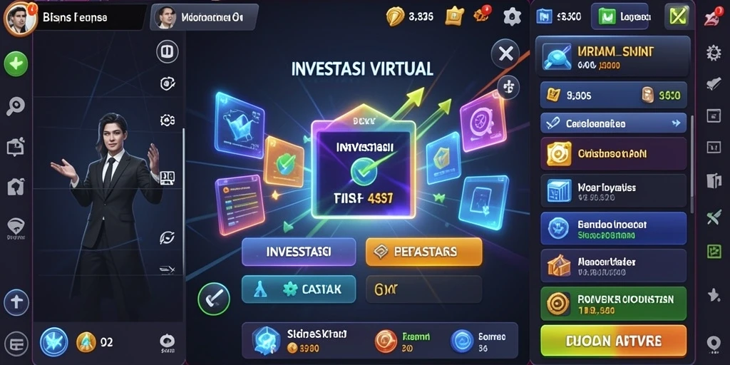 Salah satu level menantang yang penuh rintangan.