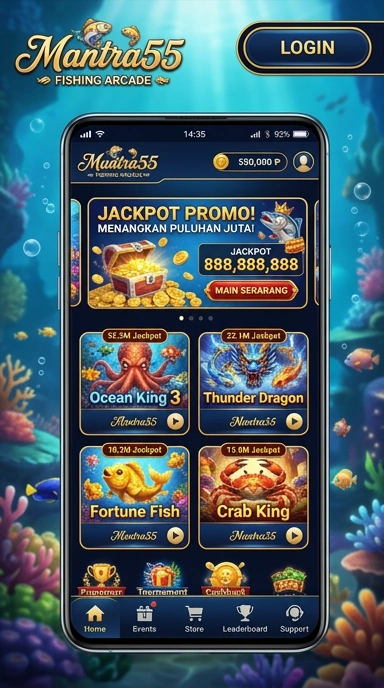 mantra55 — menu pengaturan
